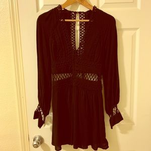 Free People sz 2 cutout dress